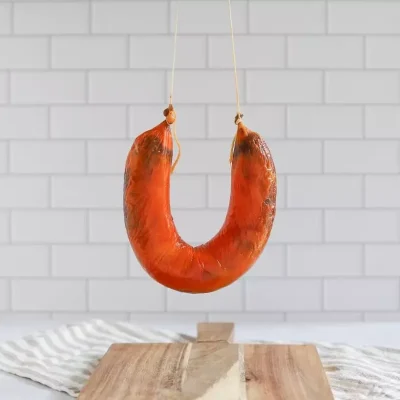 Embutido artesano ca curro blanquet rojo